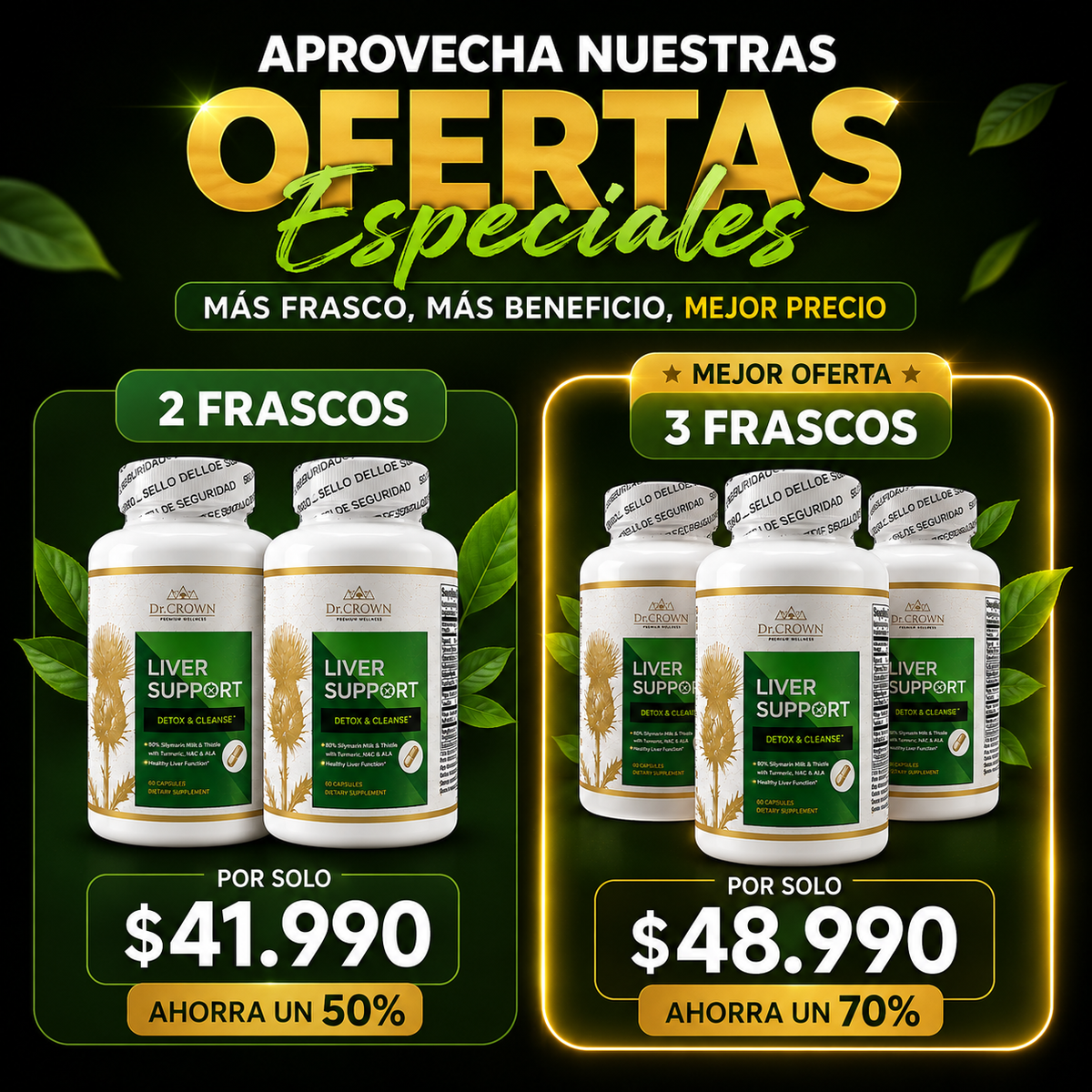 LiverSupport™ -  Cuida el bienestar de tu hígado sin químicos.
